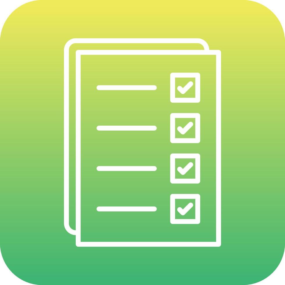 Check list Vecto Icon vector
