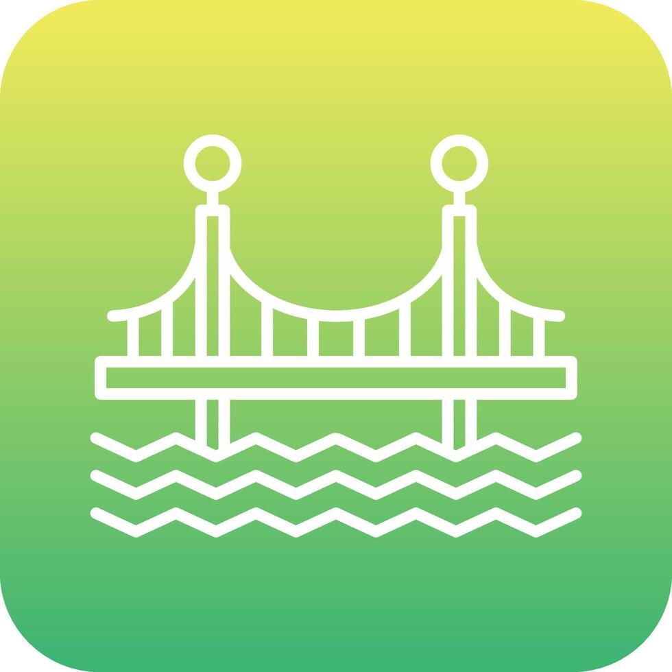 Bridge Vecto Icon vector