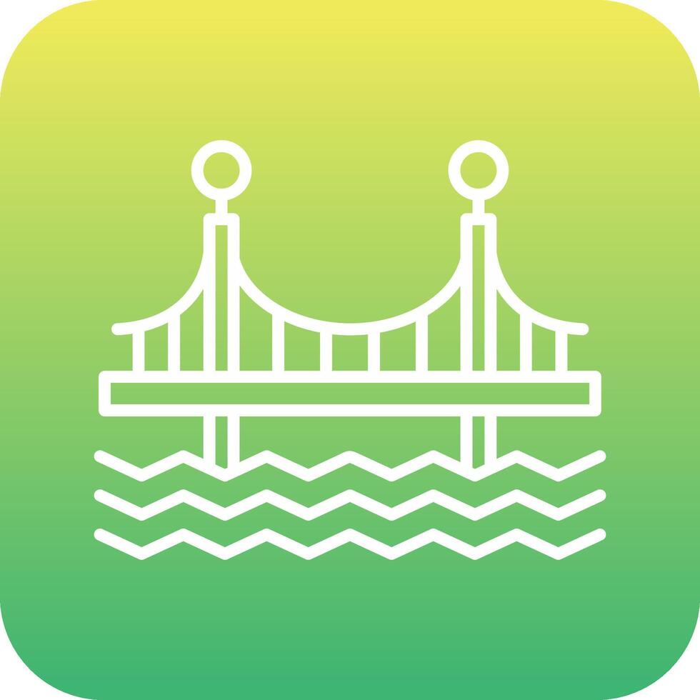 Bridge Vecto Icon vector