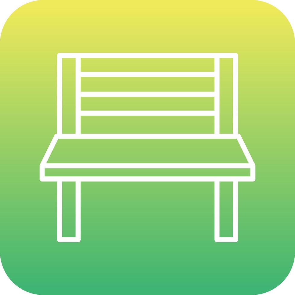 Bench Vecto Icon vector