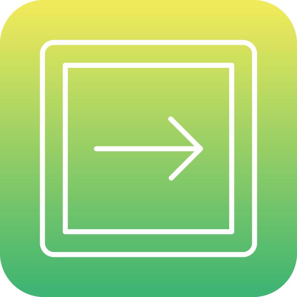 Right Arrow Vecto Icon vector