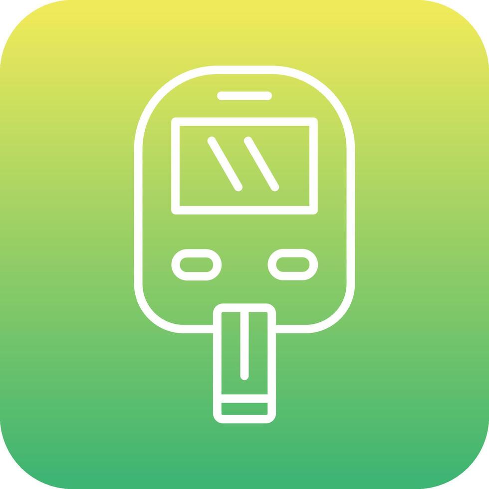 Glucometer Vecto Icon vector