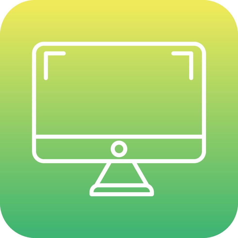 Monitor Vecto Icon vector