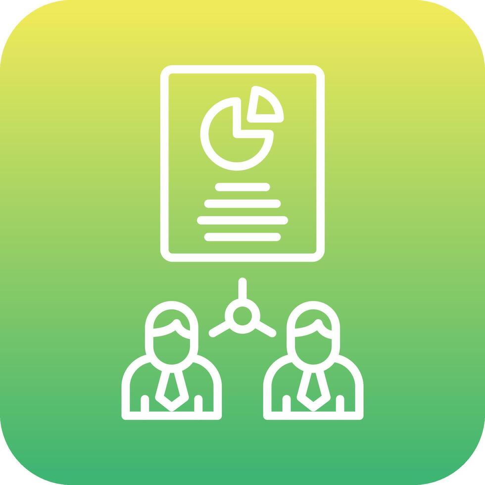 Work Distribution Vecto Icon vector