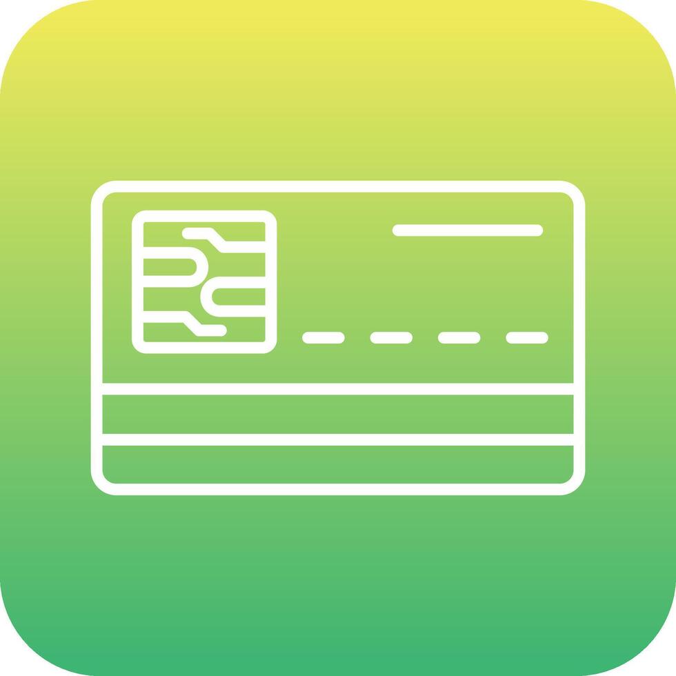 Smart Card Vecto Icon vector