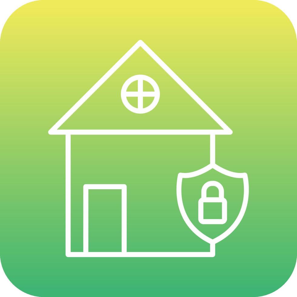Home Security Vecto Icon vector