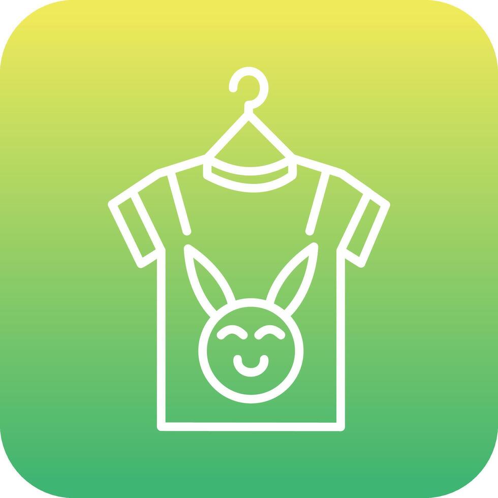 bebé ropa vecto icono vector