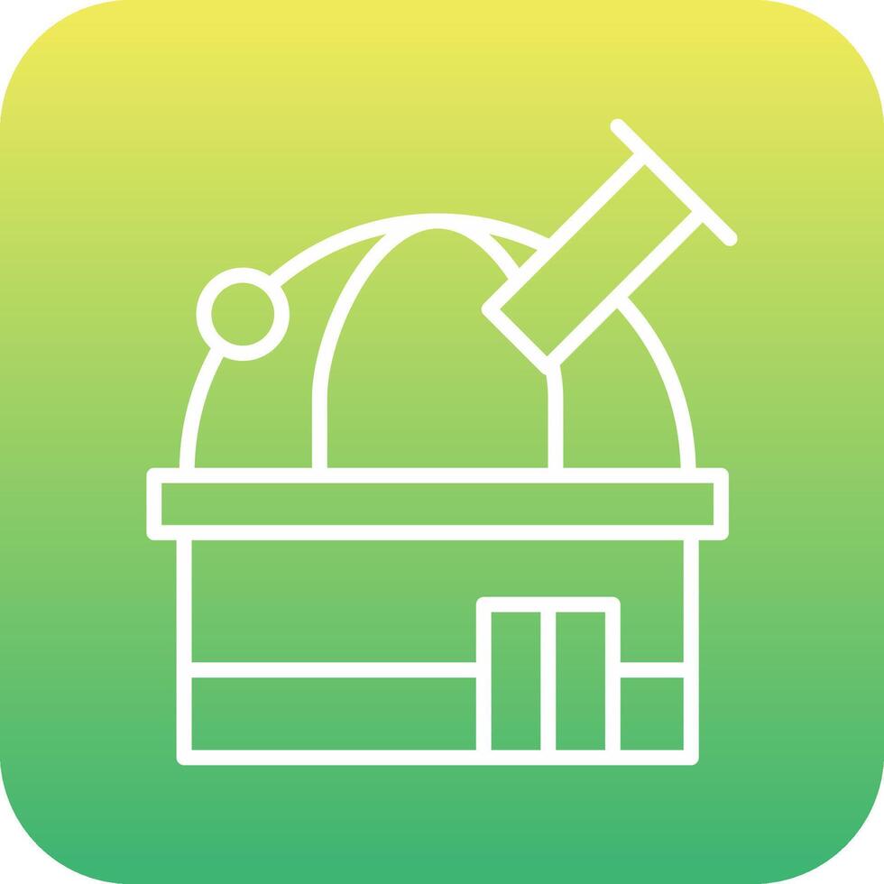 Space Observatory Vecto Icon vector