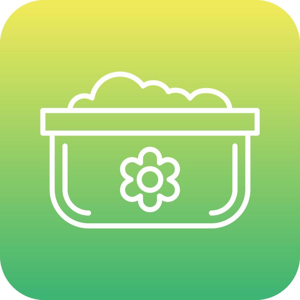 Dishwashing Pot Vecto Icon vector