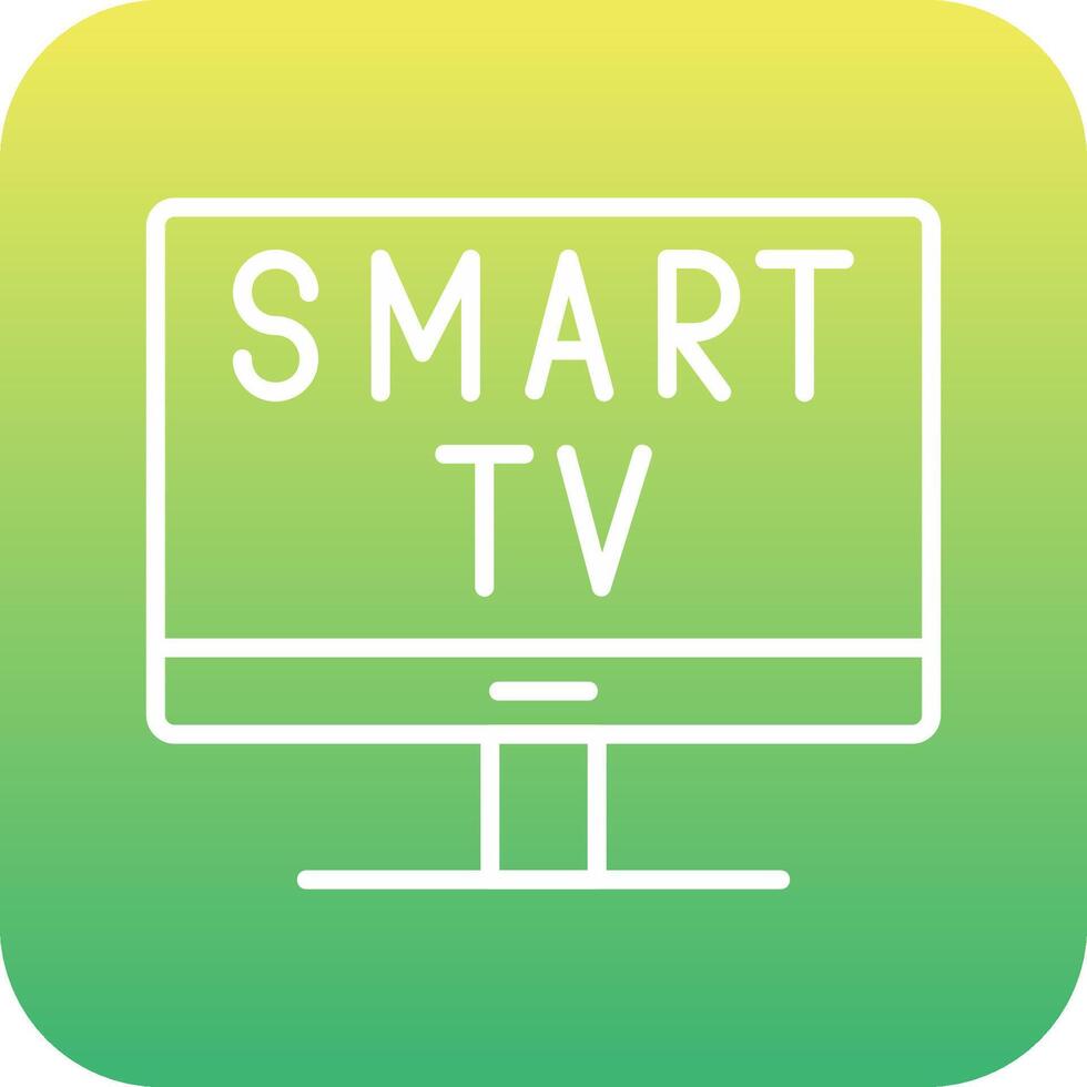 Smart Tv Vecto Icon vector