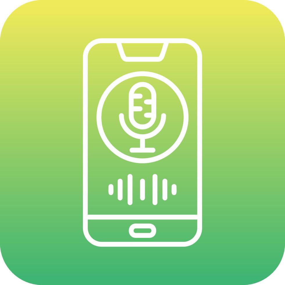 Voice Assistant Vecto Icon vector