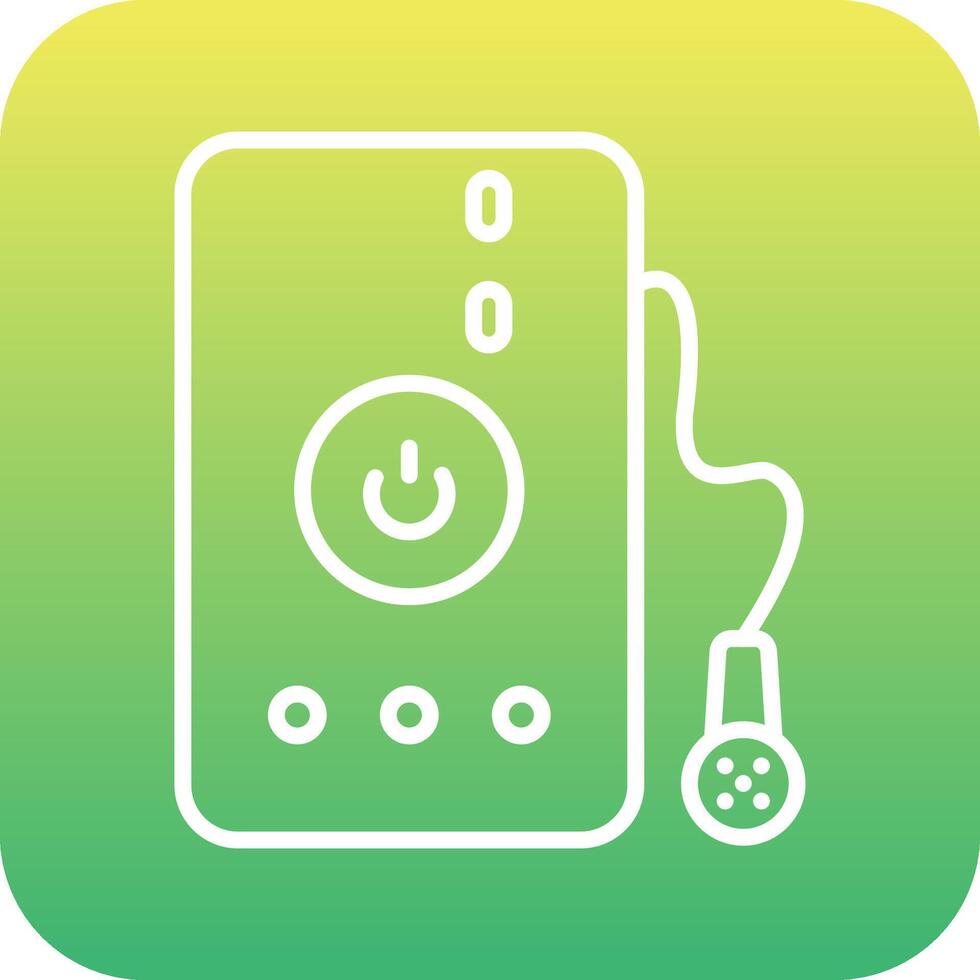 Power Shower Vecto Icon vector