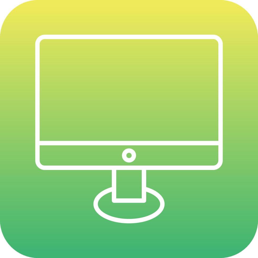 monitorear pantalla vecto icono vector