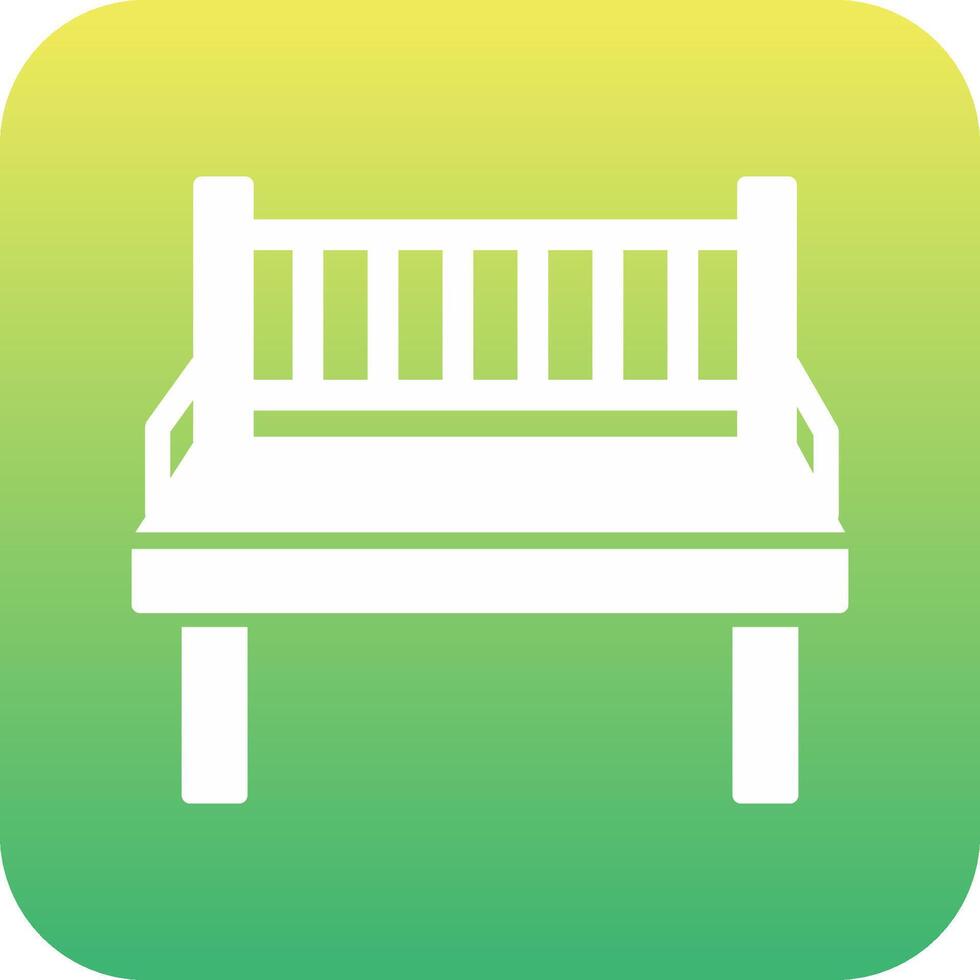 Bench Vecto Icon vector