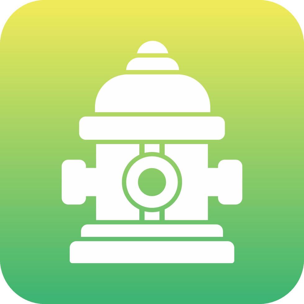 Fire Hydrant Vecto Icon vector