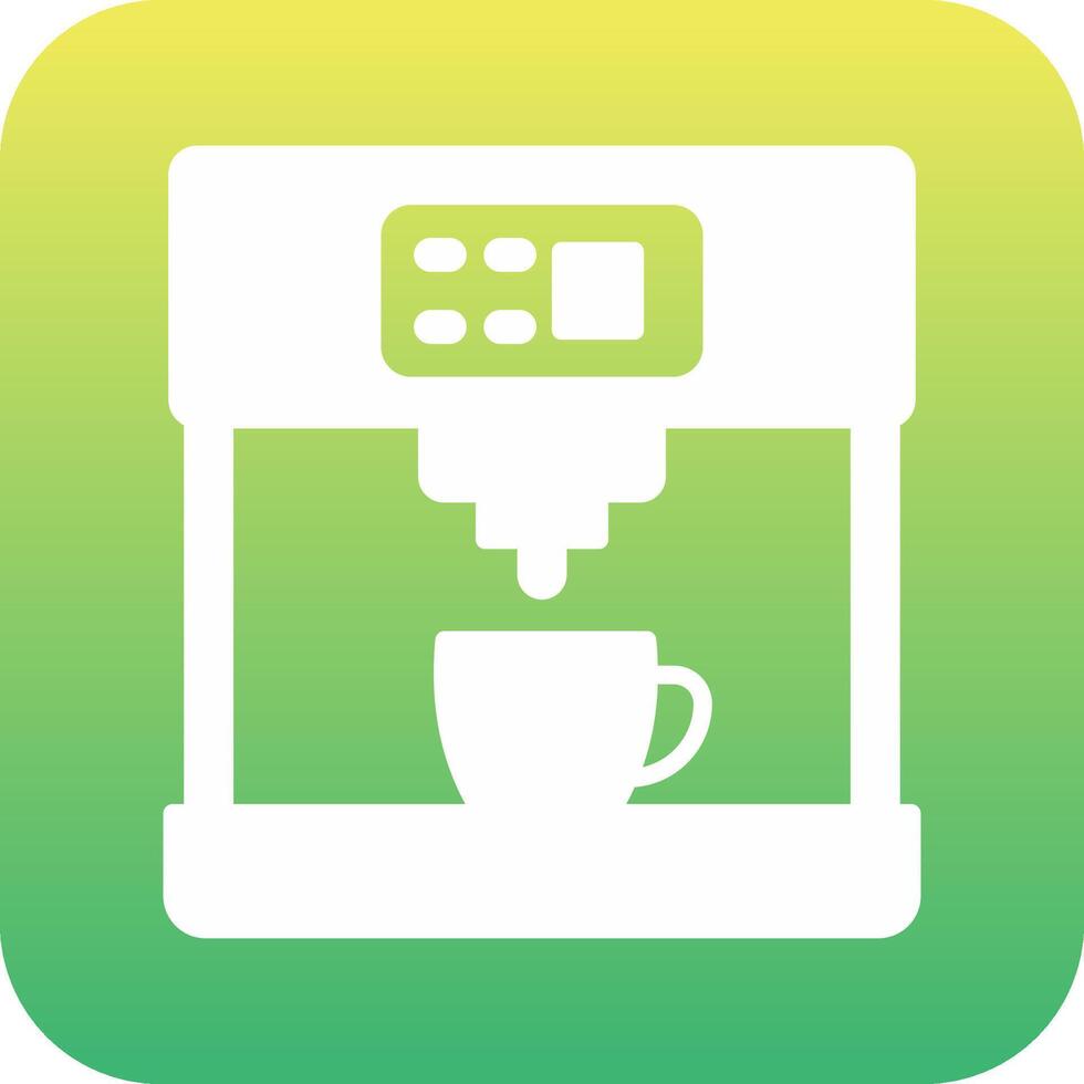 Coffee Machine Vecto Icon vector