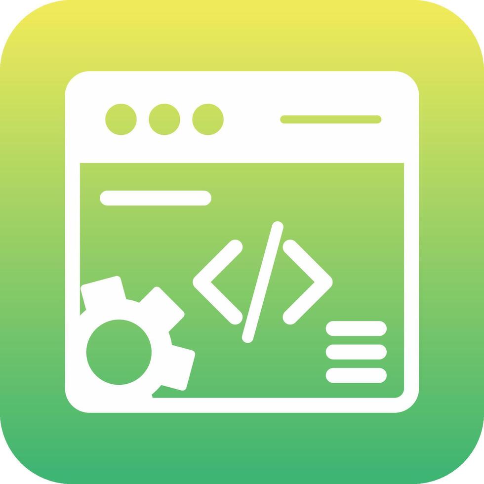 Web Development Vecto Icon vector