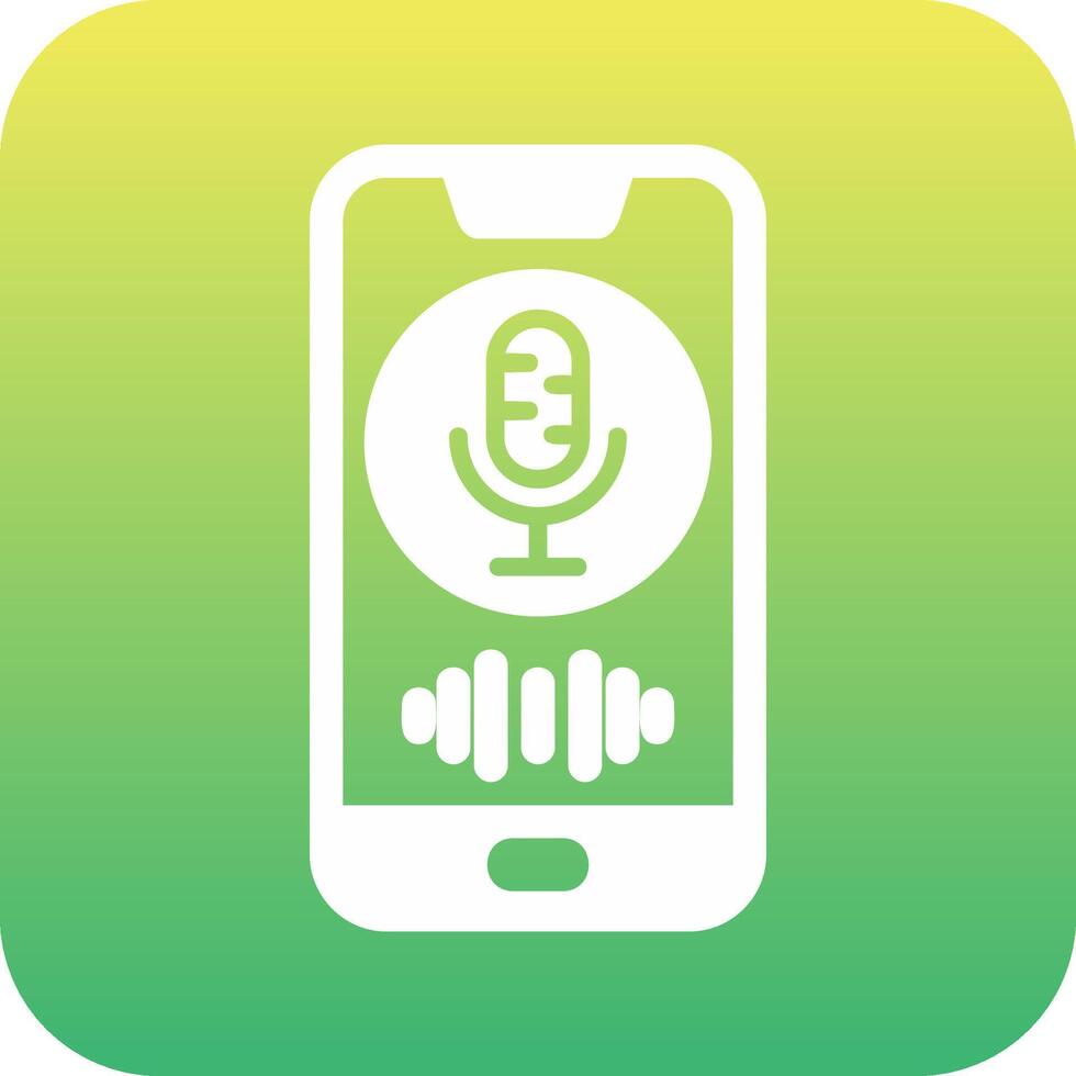 Voice Assistant Vecto Icon vector