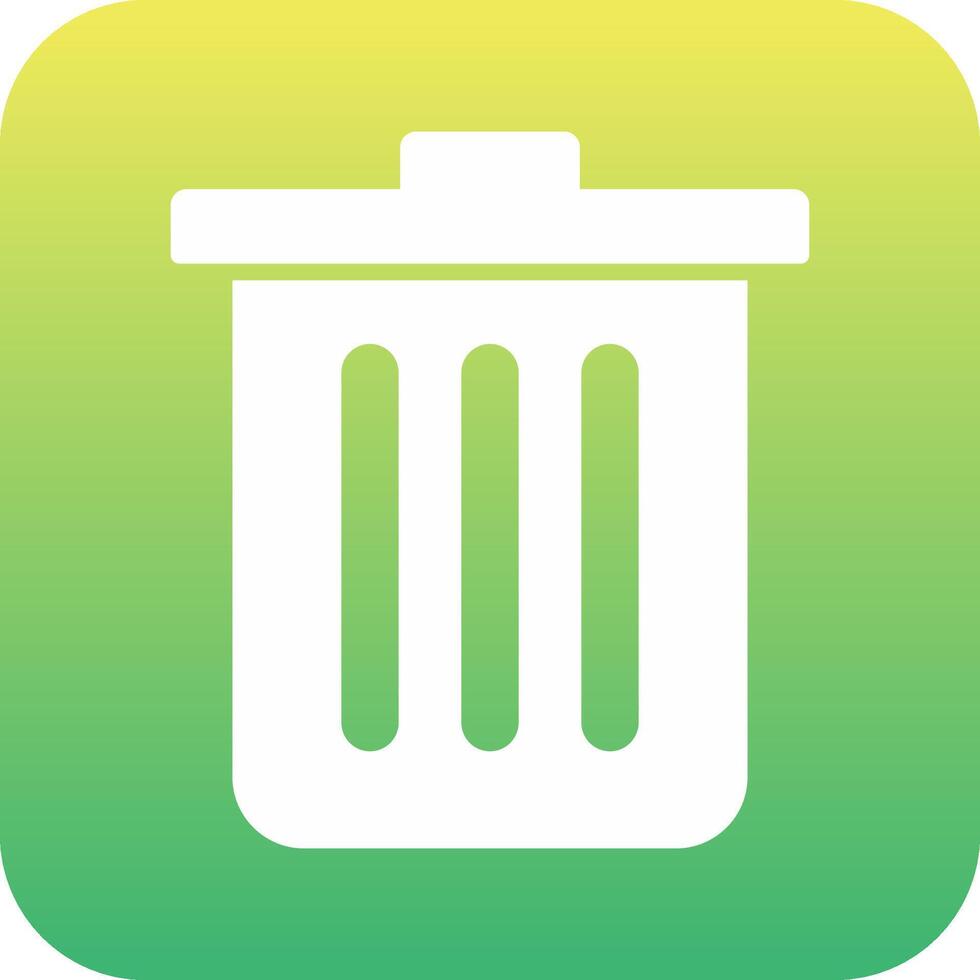 Dustbin Vecto Icon vector