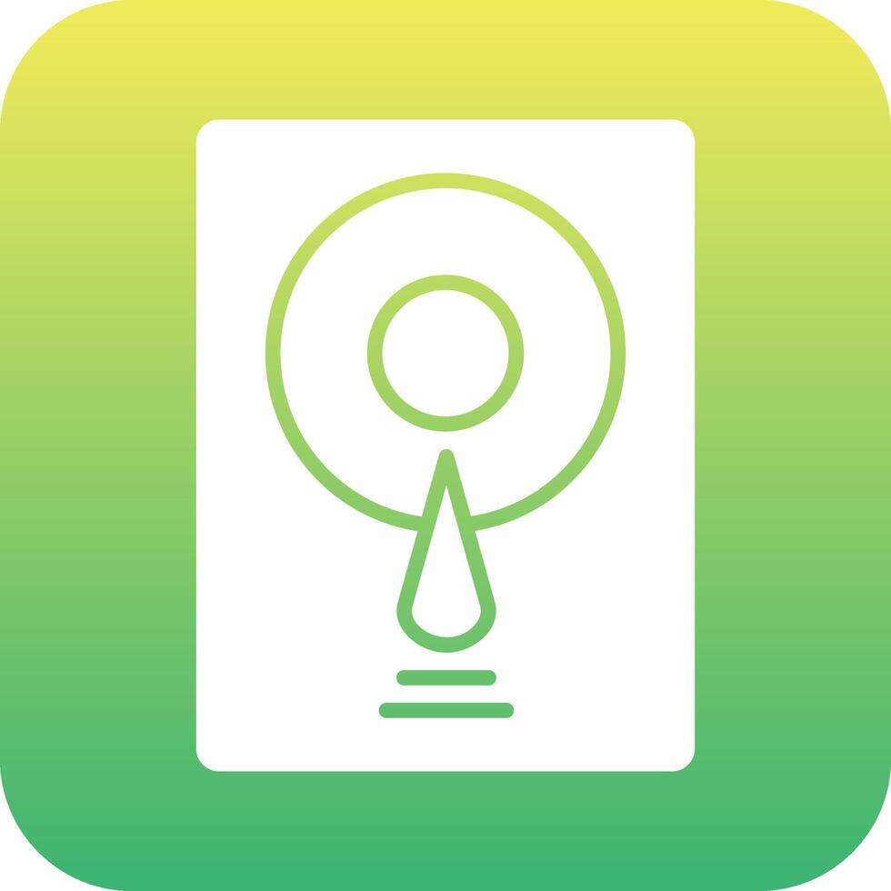 Hard Disk Vecto Icon vector