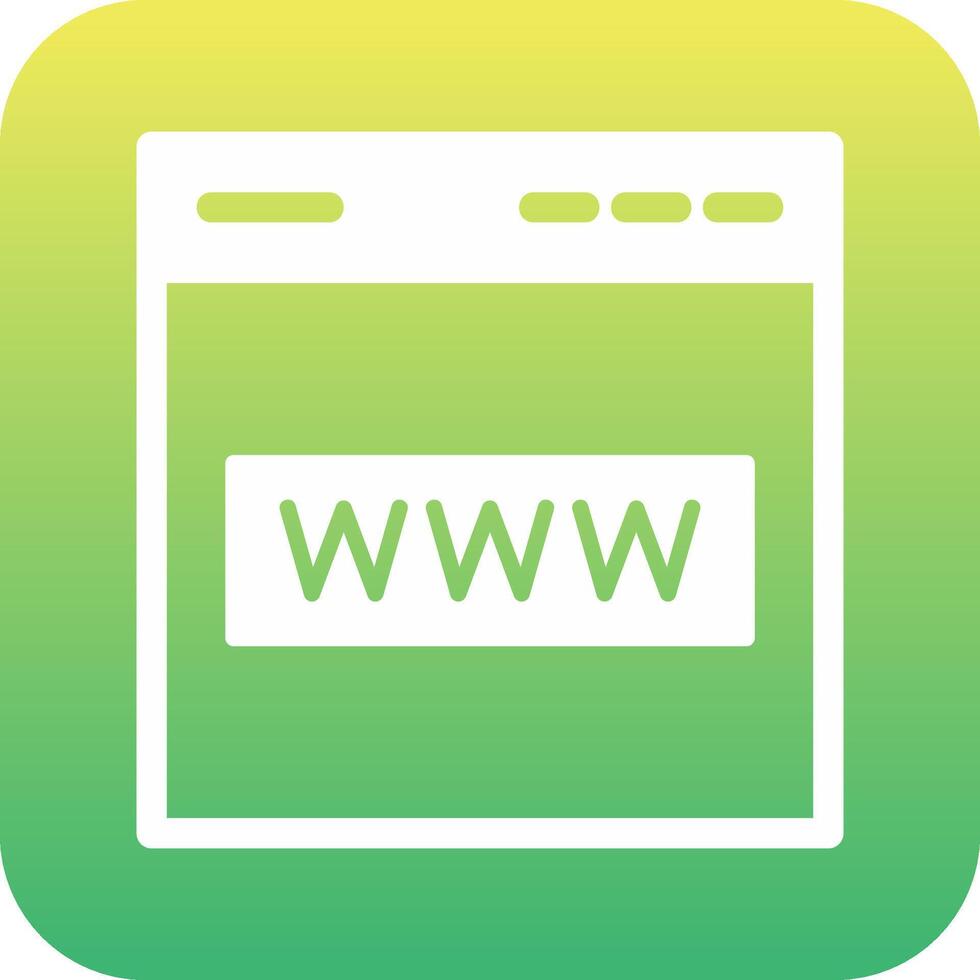 Web Site Vecto Icon vector