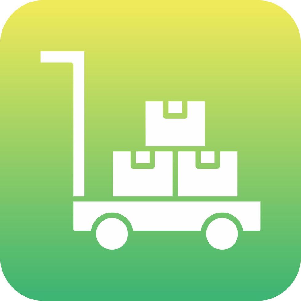 Trolley Vecto Icon vector