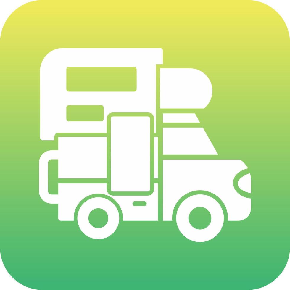 Camper Vecto Icon vector