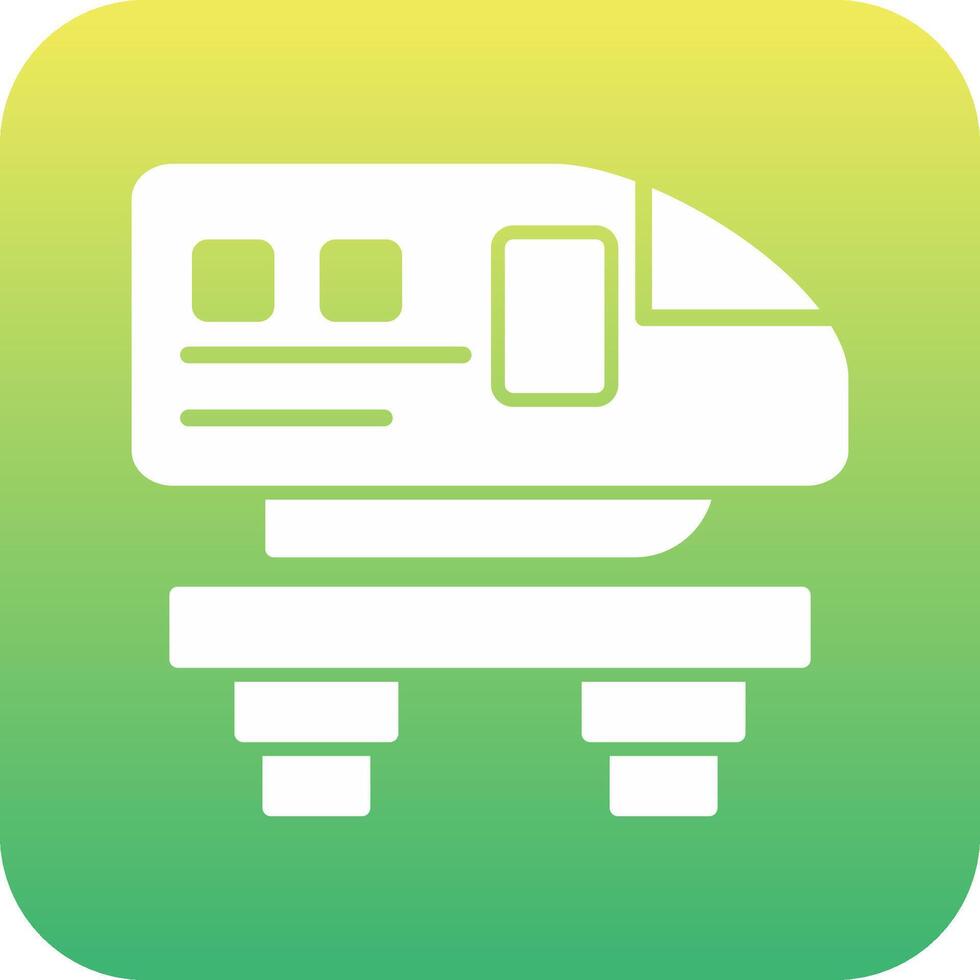 Monorail Vecto Icon vector