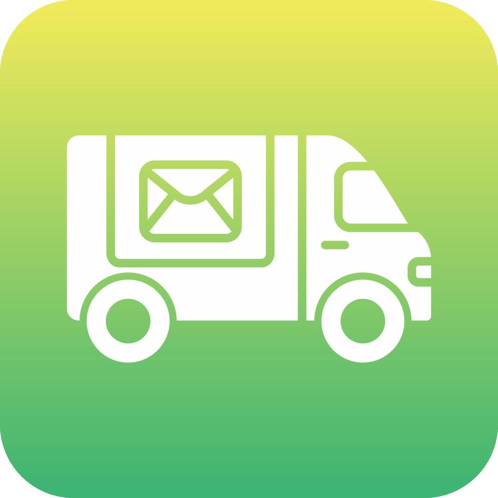 Postal Delivery Vecto Icon vector