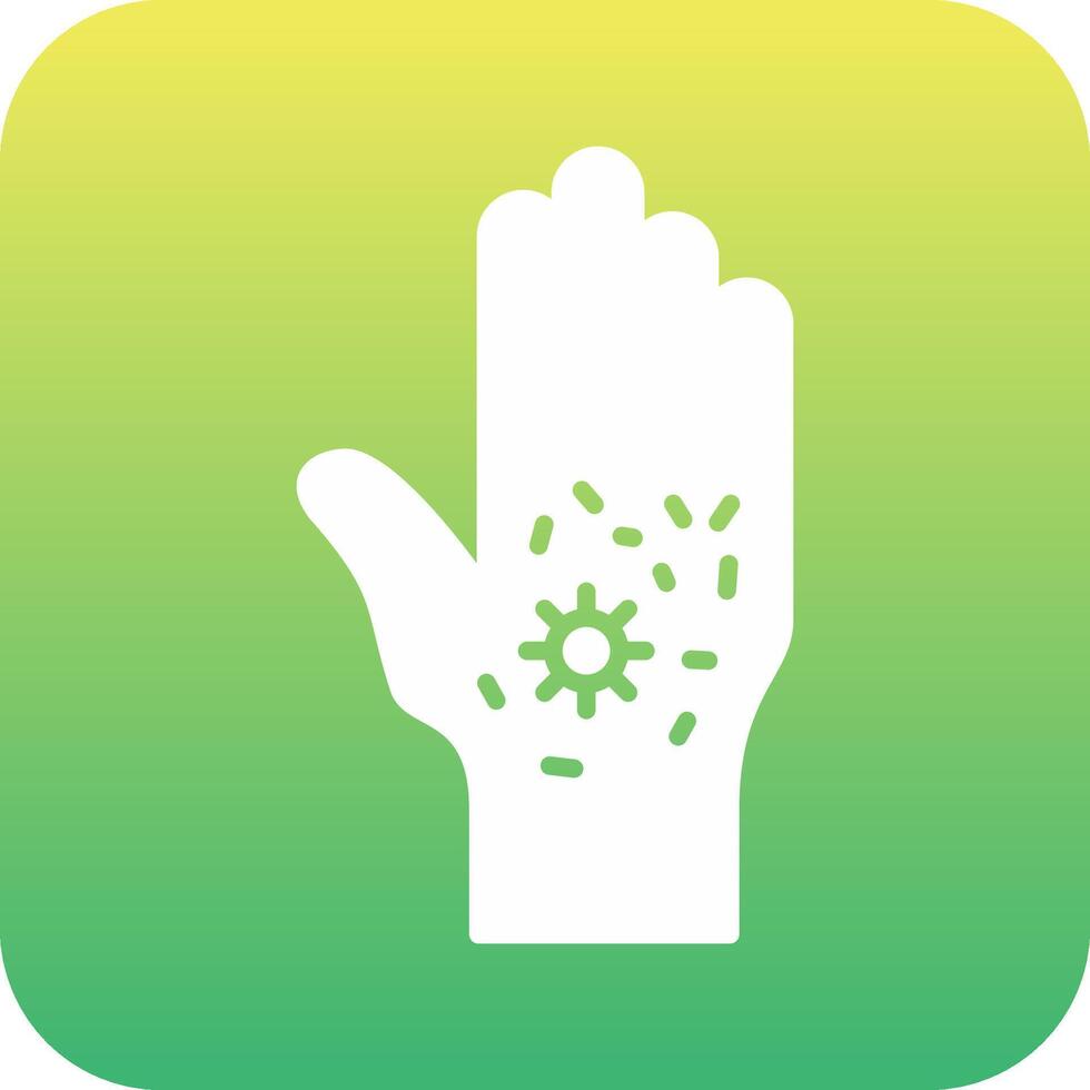 Dirty Hand Vecto Icon vector