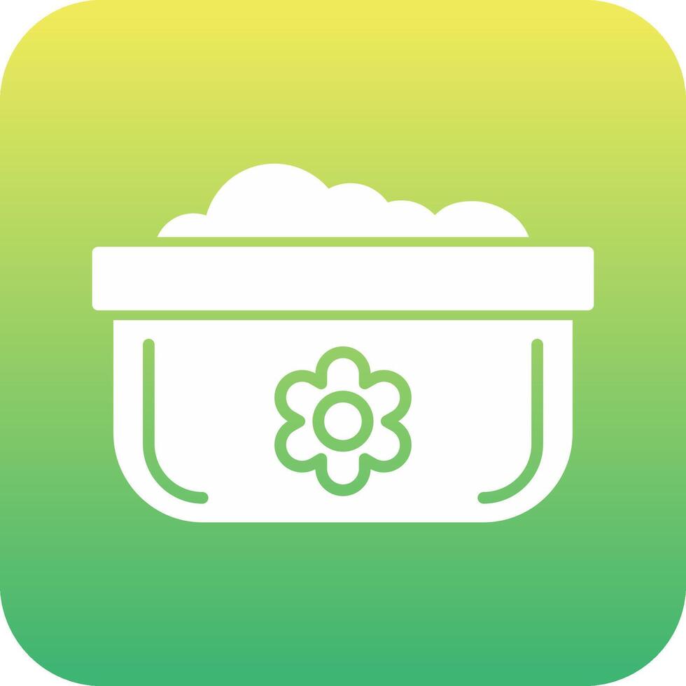 Dishwashing Pot Vecto Icon vector