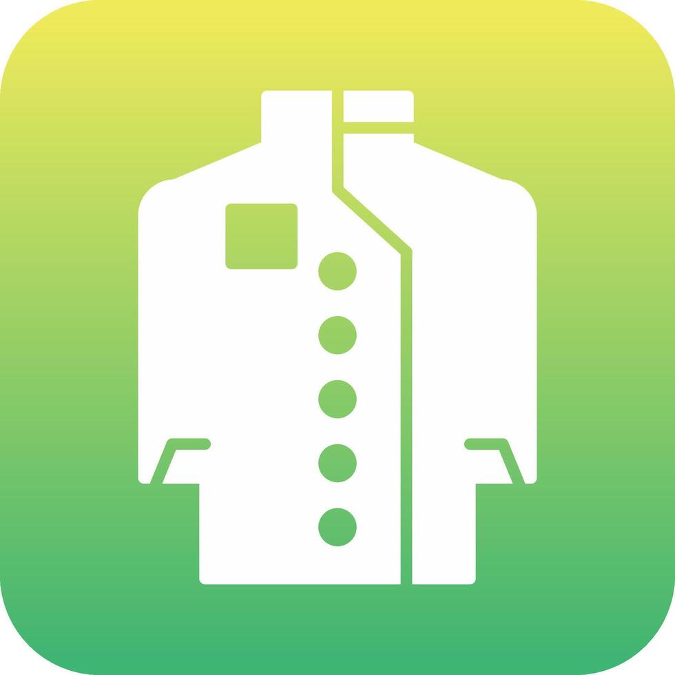 Chef Coat Vecto Icon vector