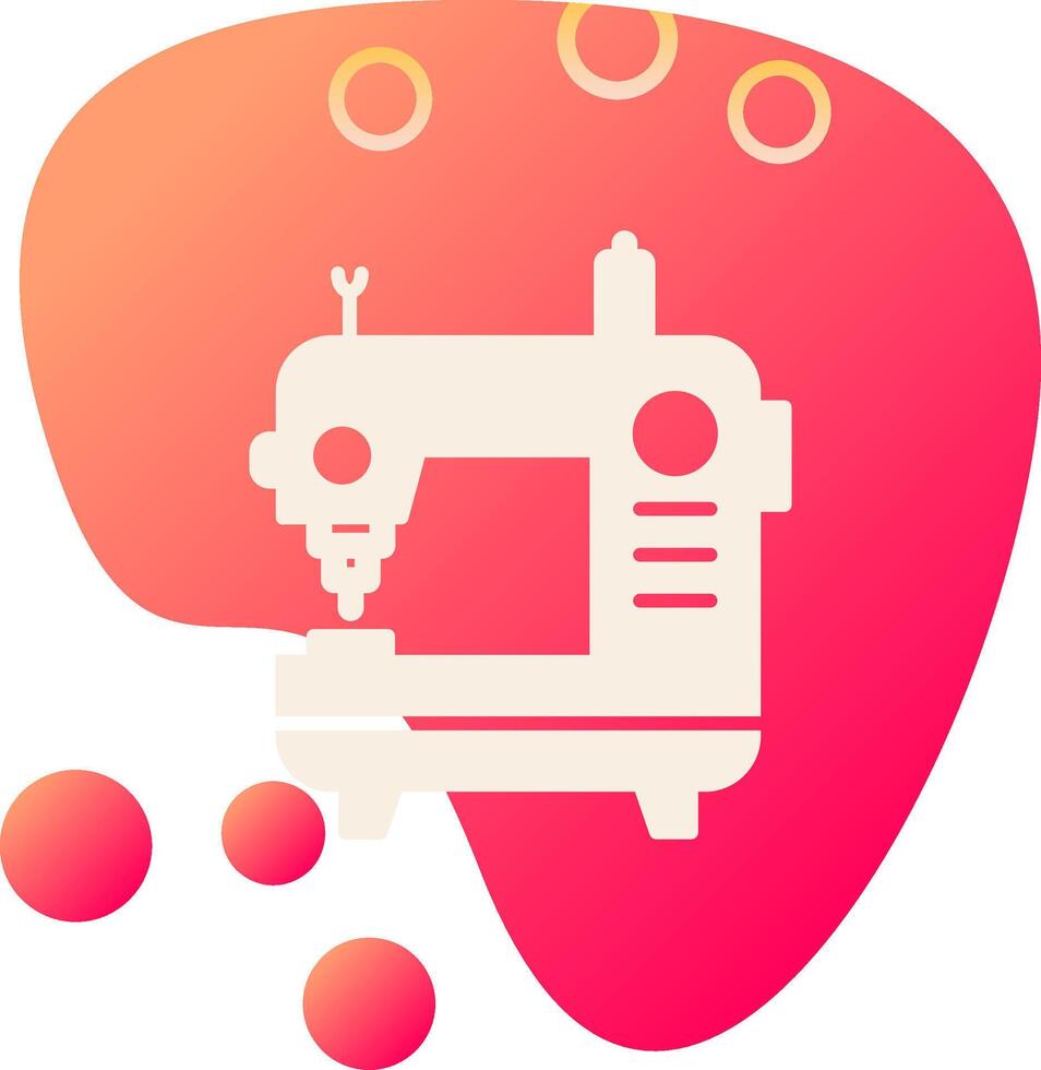 Sewing Machine Vecto Icon vector