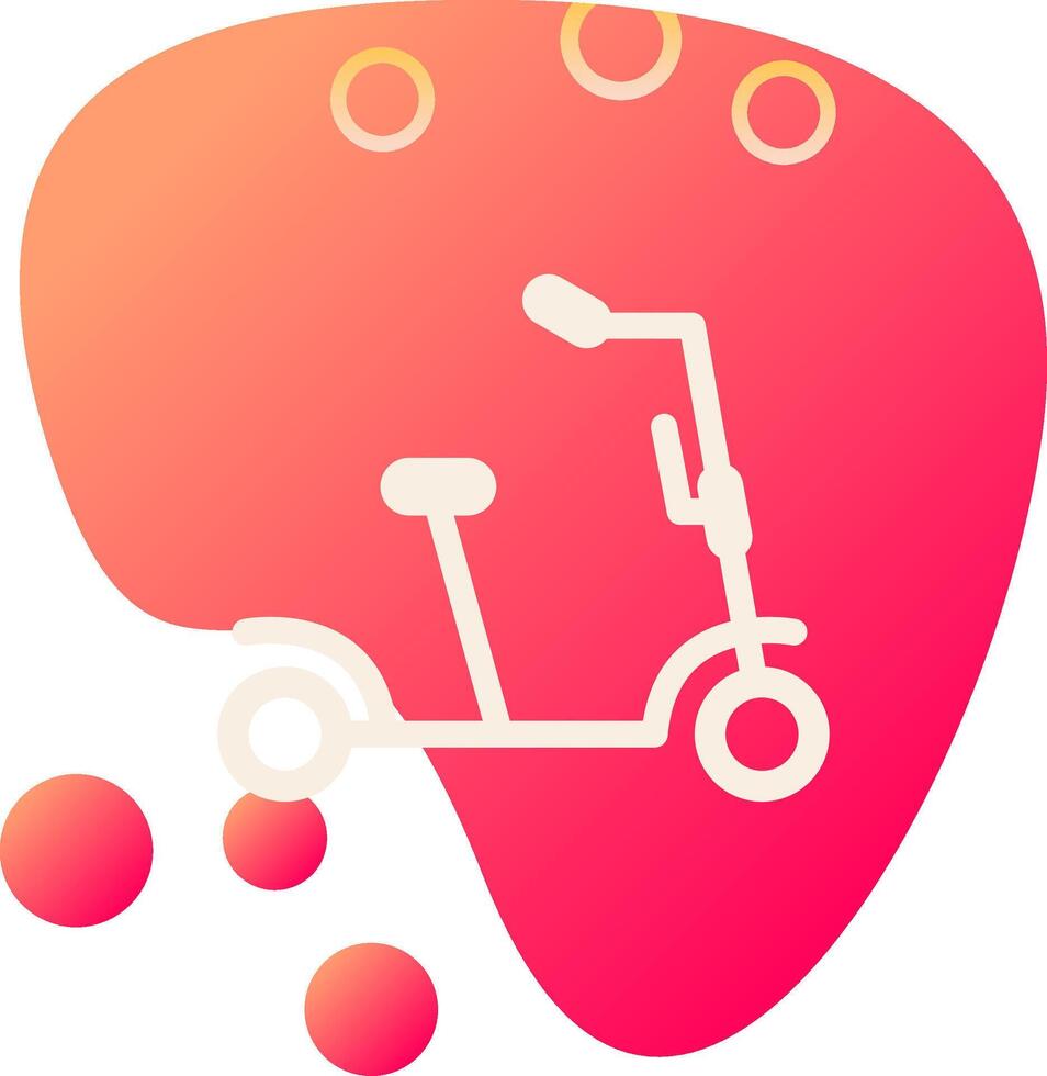 Kick Scooter Vecto Icon vector