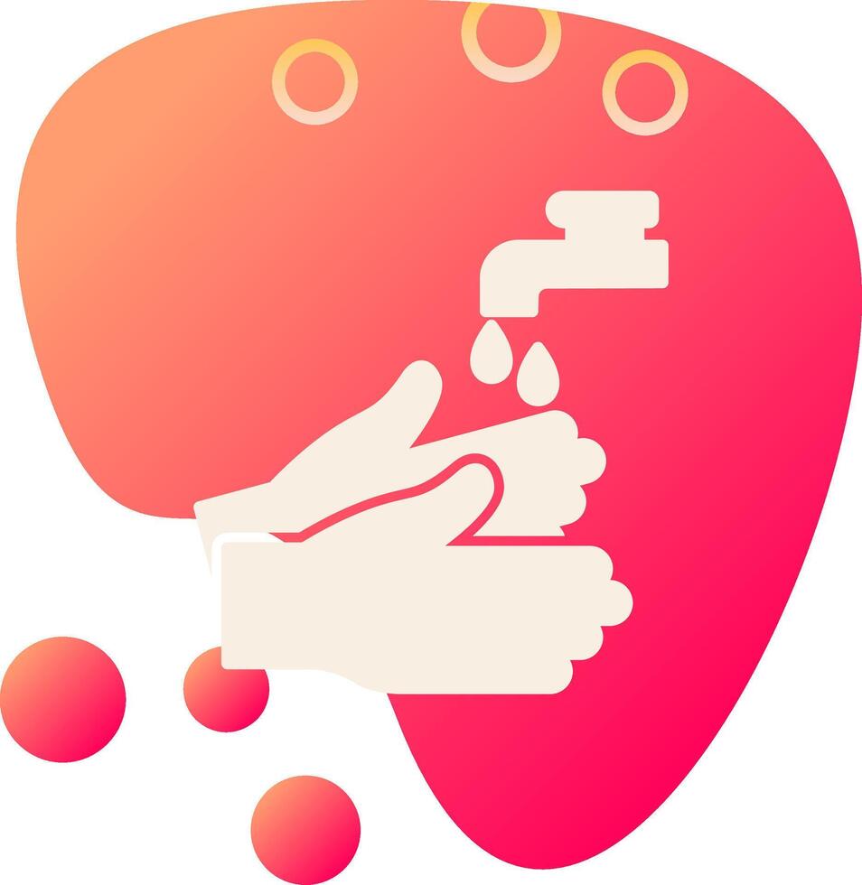 Hand Wash Vecto Icon vector