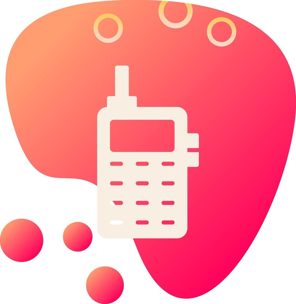 Old Phone Vecto Icon vector