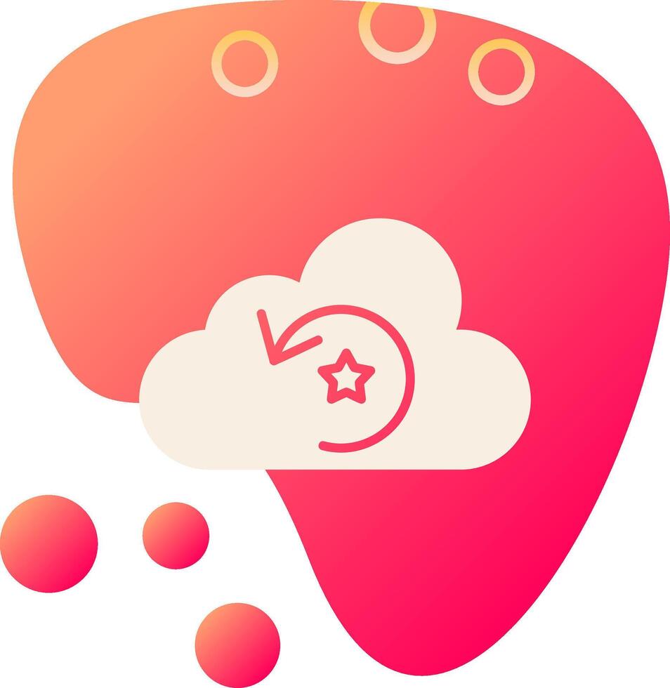 nube vecto icono vector