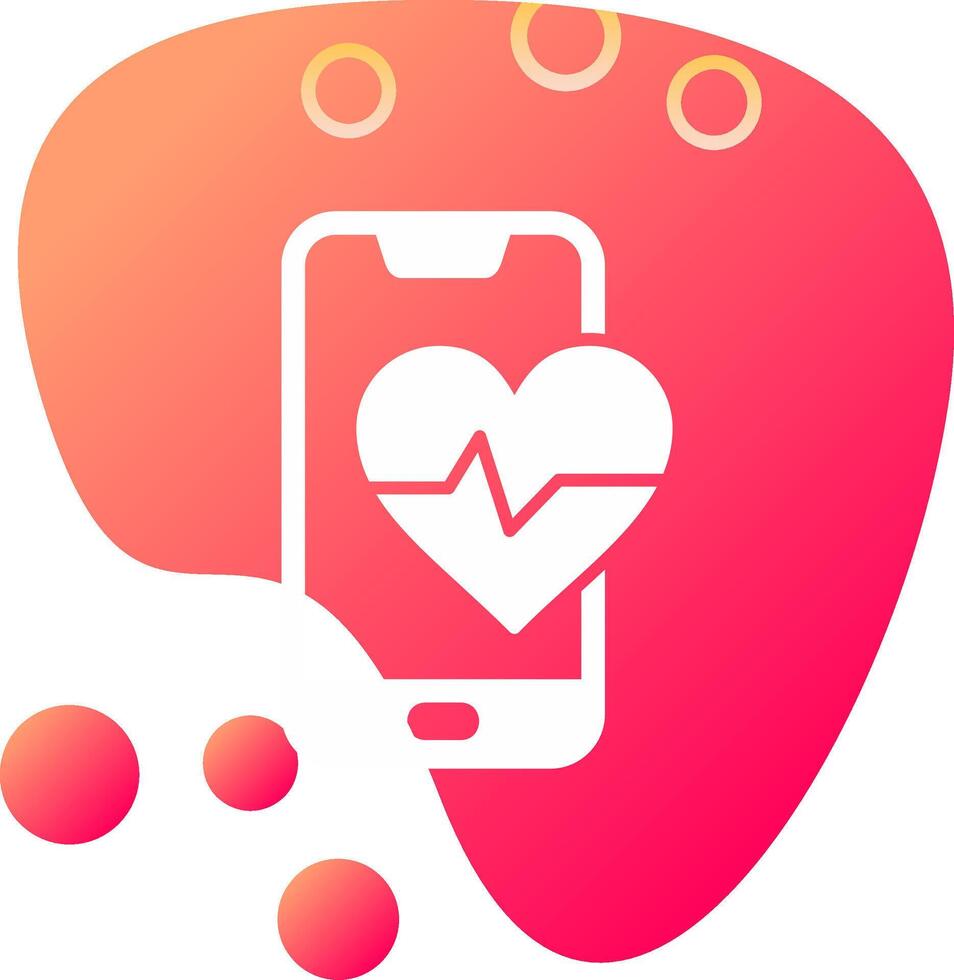 Heart Rate Vecto Icon vector