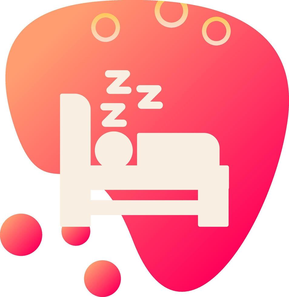 Sleeping Vecto Icon vector
