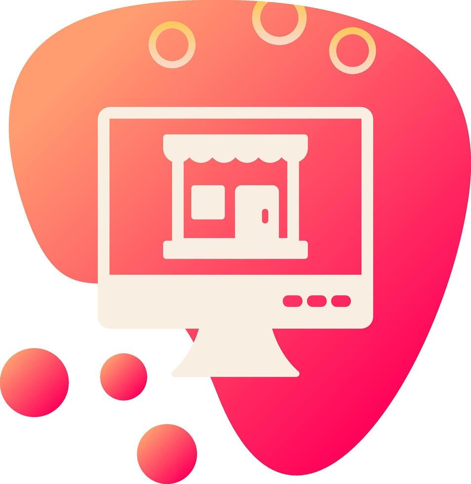 Online Shop Vecto Icon vector