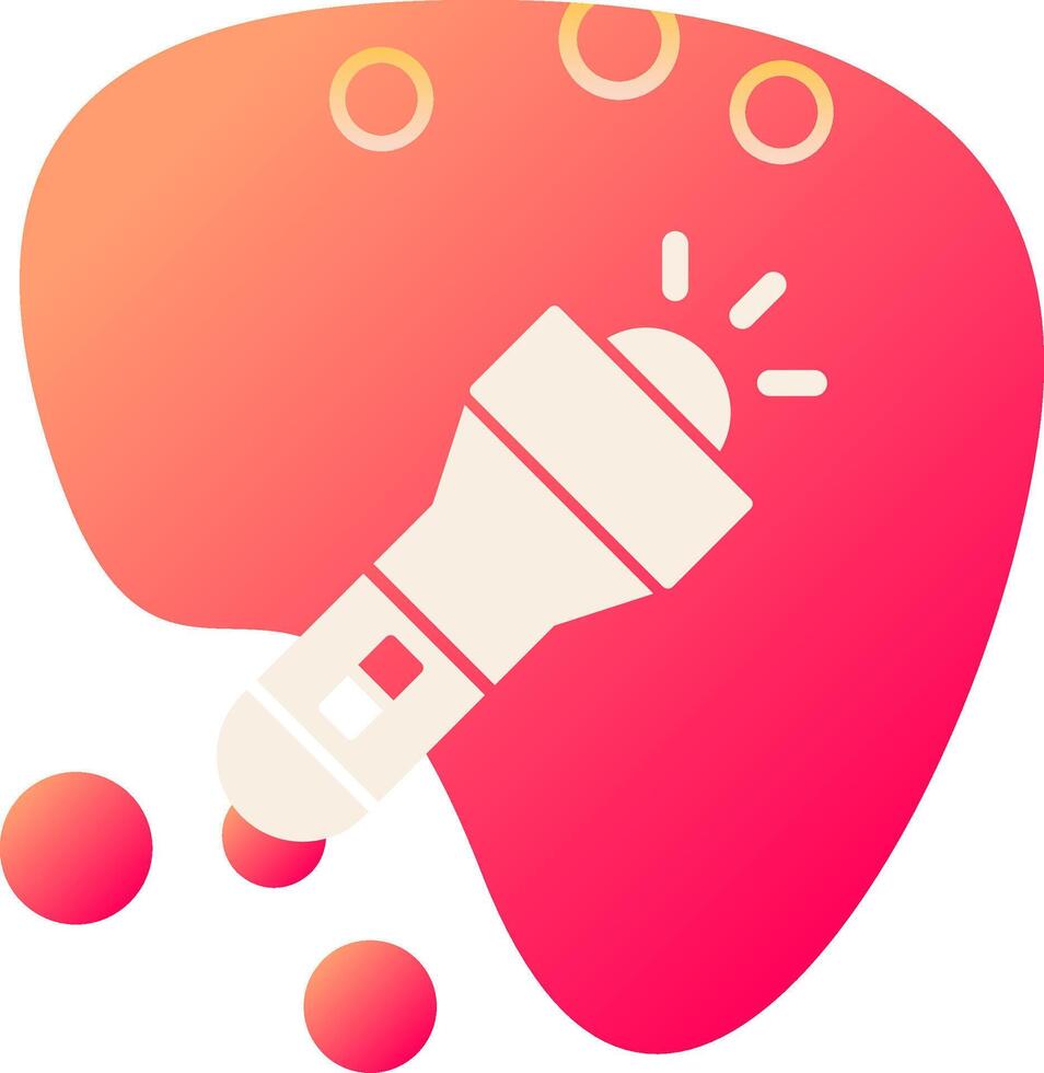Flashlight Vecto Icon vector