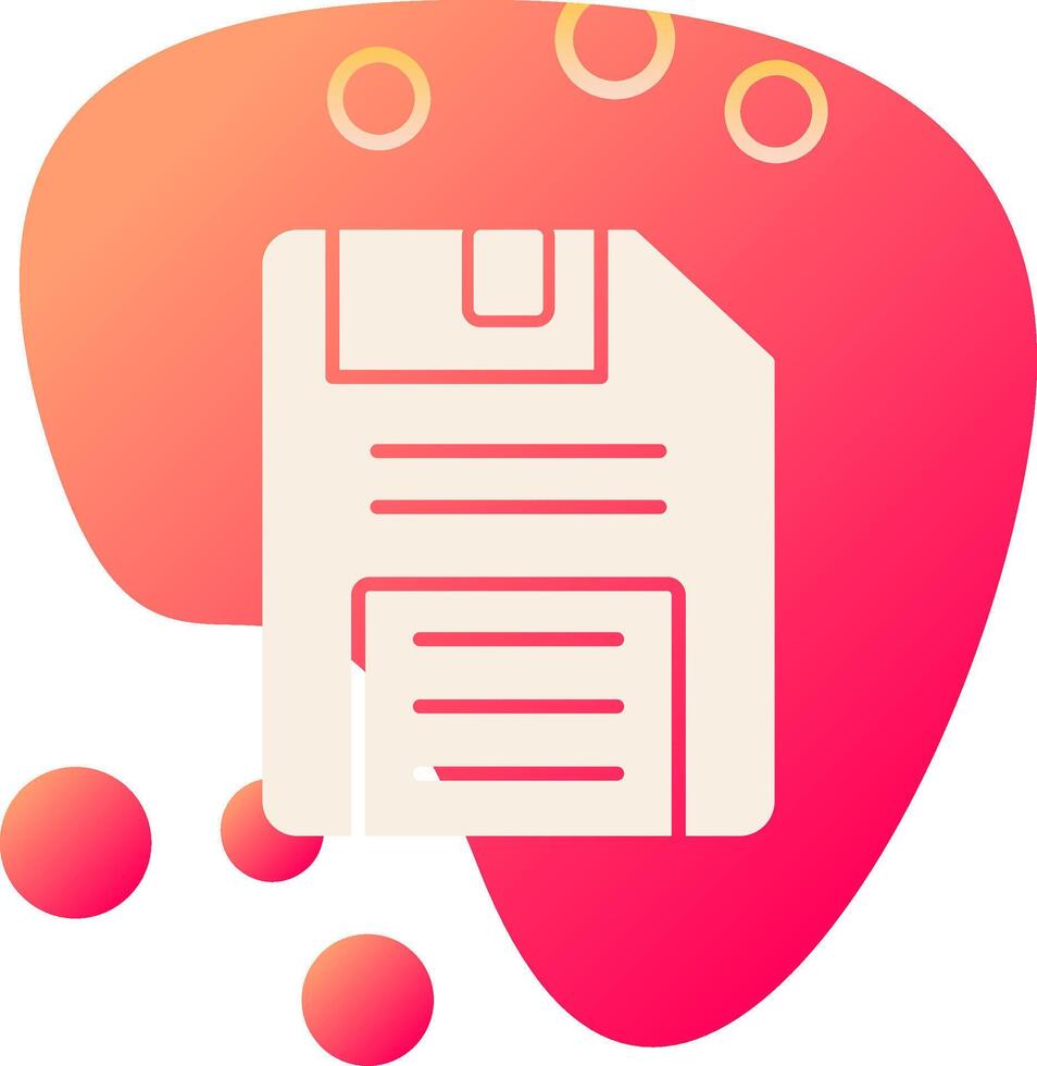 Floppy Disk Vecto Icon vector