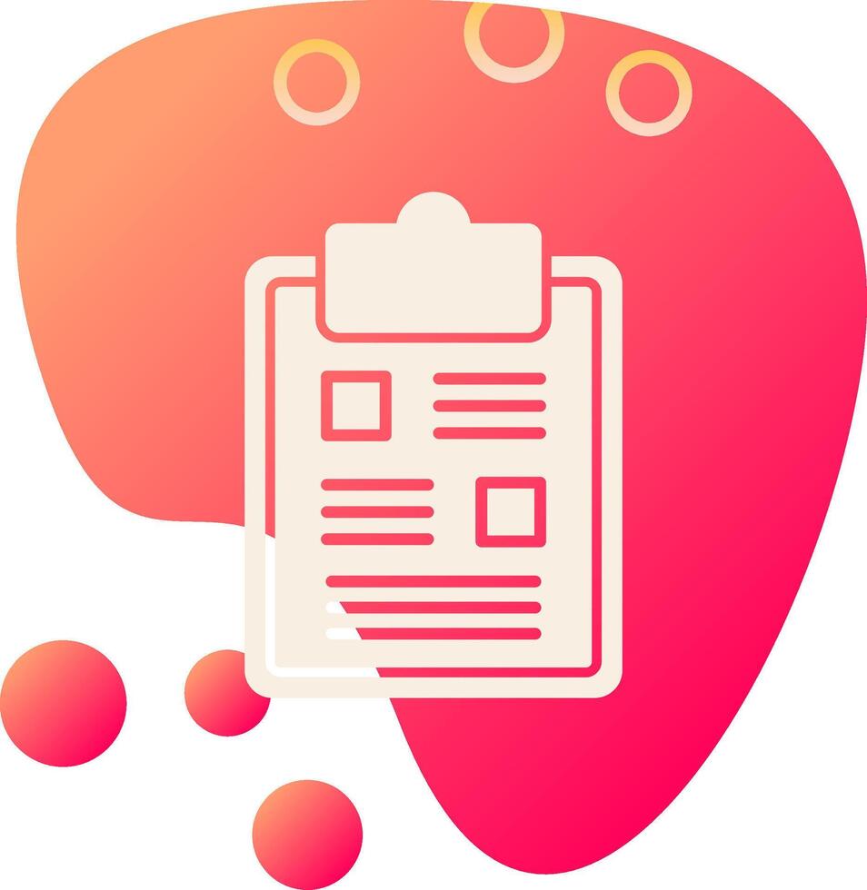 Clipboard Vecto Icon vector