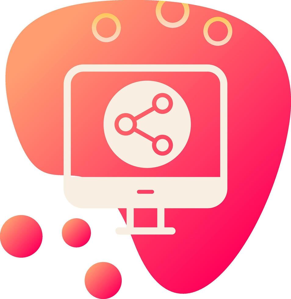 Data Share Vecto Icon vector