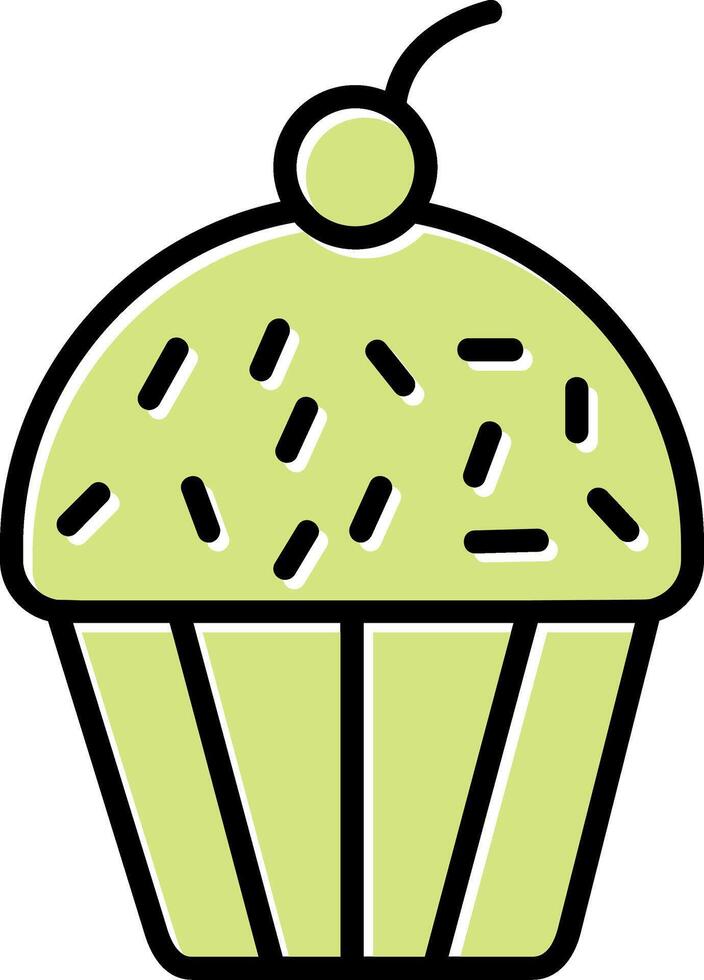 Cupcake Vecto Icon vector