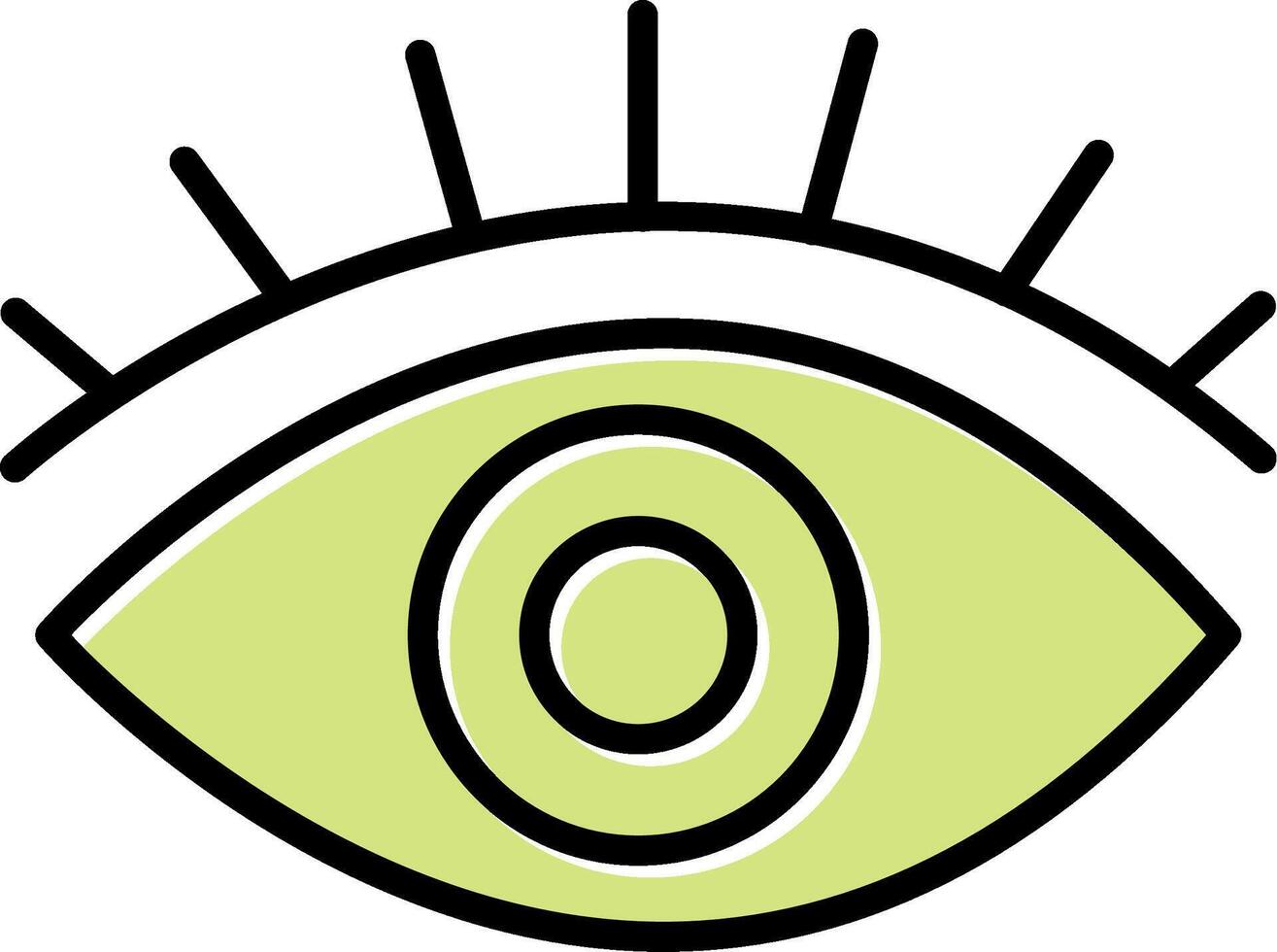 Eye Vecto Icon vector