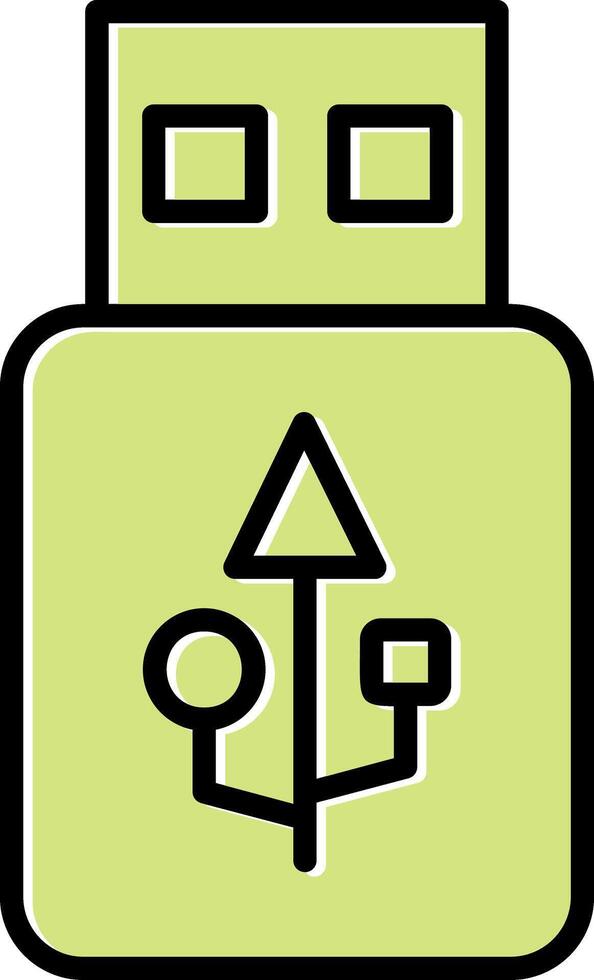 Usb Vecto Icon vector