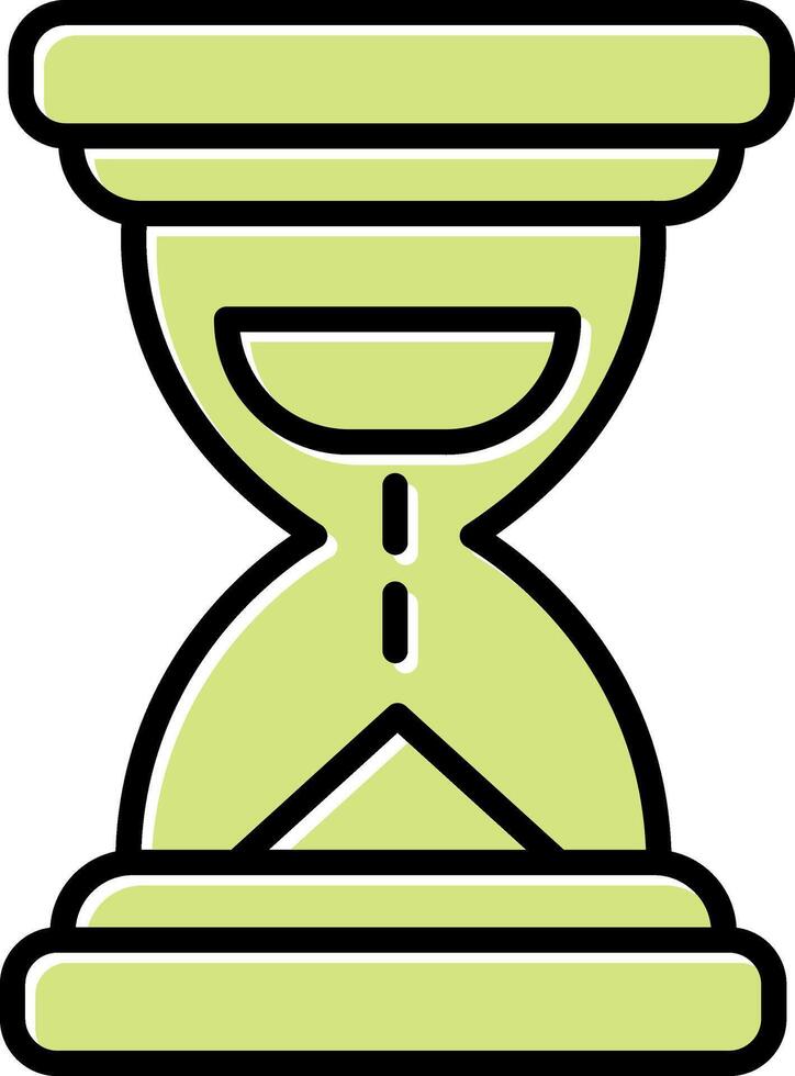 Sand Clock Vecto Icon vector