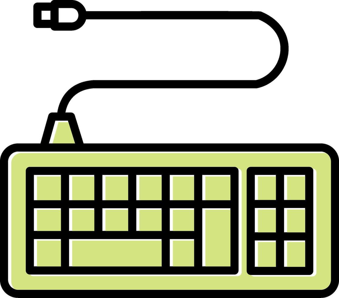 Keyboard Vecto Icon vector