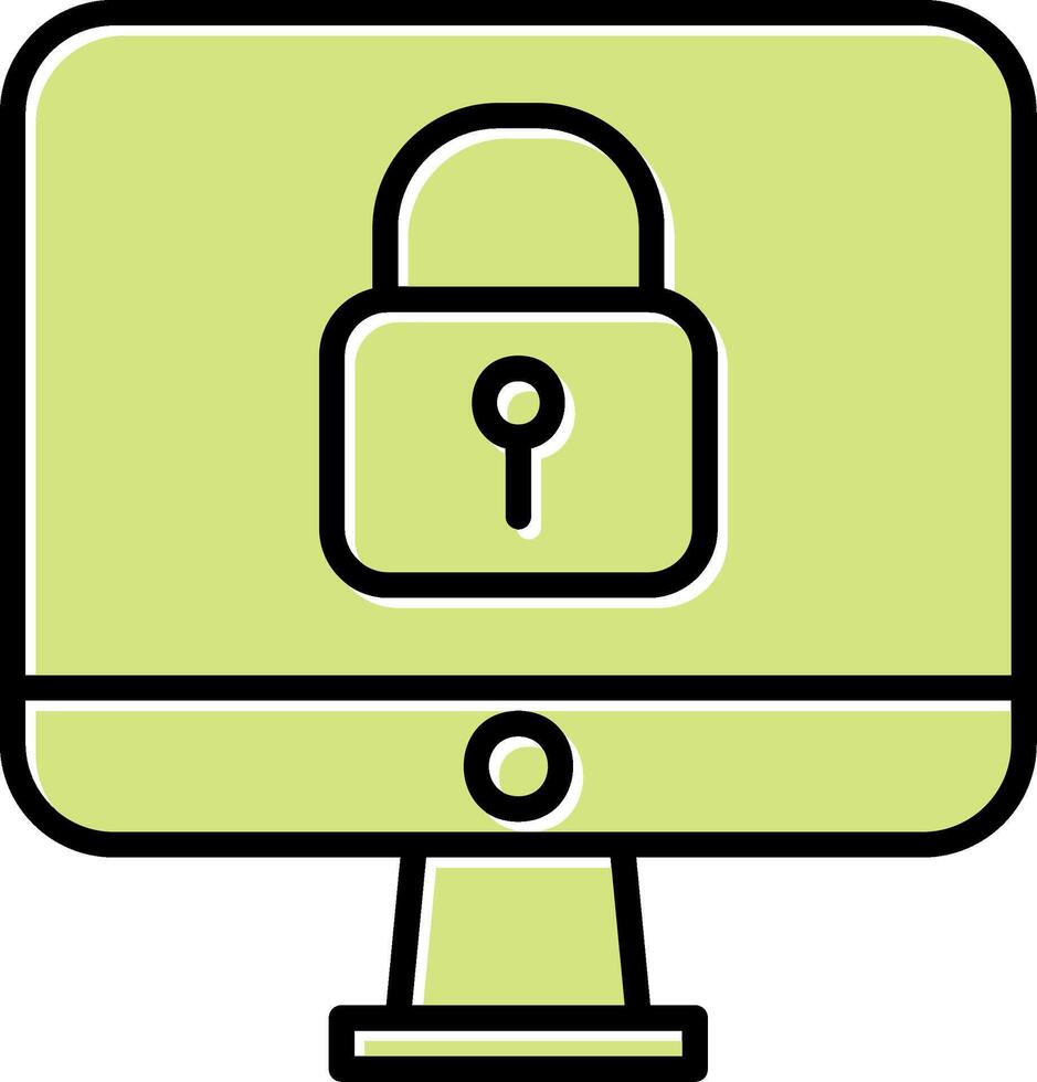 Padlock Vecto Icon vector